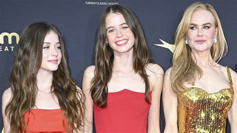 pictures of nicole kidman's daughters.